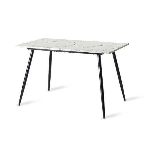 FurnitureR - Mesa de Comedor Rectangular, L-120 cm
