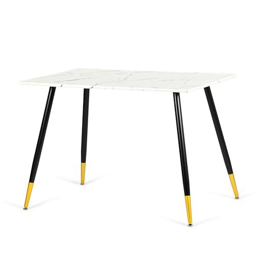 FurnitureR Rectangular Dining Mesa, L-110 cm for 4-6