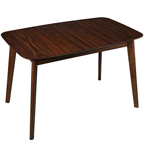 DONREGALOWEB Mesa de Comedor Extensible de Madera en Color Nogal