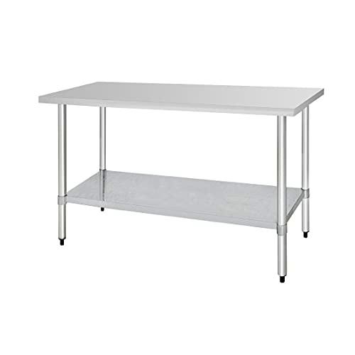 Vogue T378 mesa de acero inoxidable