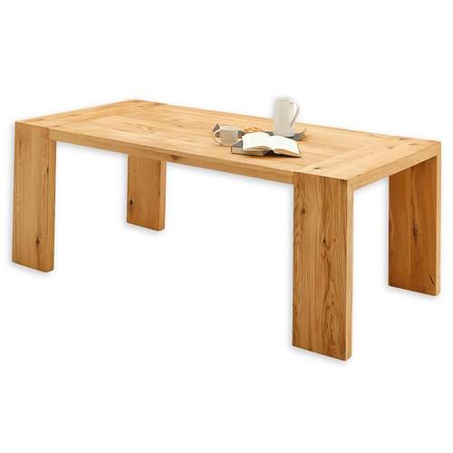 Stella Trading Anno Madera Maciza de Roble - Mesa de Comedor Atemporal con Estructura Robusta
