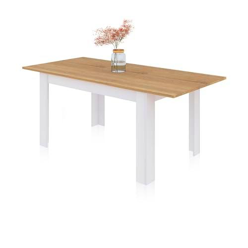 duehome | Mesa de Comedor Extensible, Mesa Rectangular