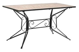 MESA COMEDOR FORJA 140X70X75,5 60,00 MOSAICO