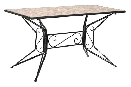 MESA COMEDOR FORJA 140X70X75,5 60,00 MOSAICO