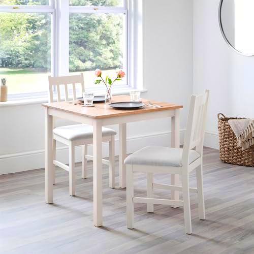 Julian Bowen Mesa de Comedor Cuadrada Coxmoor de 75 cm