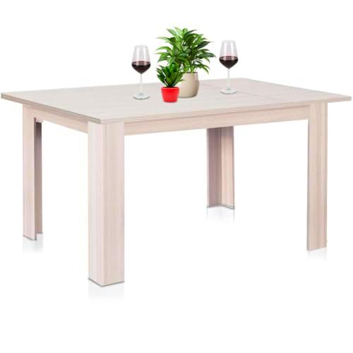 Shally Dogan Olmo - Mesa Extensible de Comedor de 90 x 60 cm a 120 x 60 cm