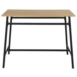 HOME DECO FACTORY, HD0566, Mesa de Comedor Regulable de Pie Diseño Elegante