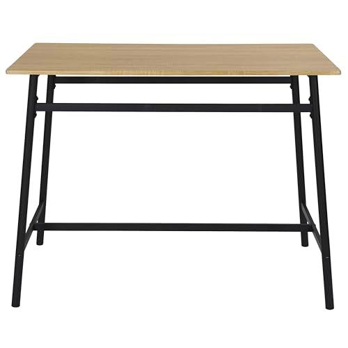 HOME DECO FACTORY, HD0566, Mesa de Comedor Regulable de Pie Diseño Elegante