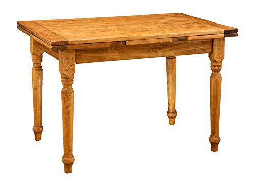 Biscottini Mesa Comedor Extensible 120x80x80 cm Made in Italy