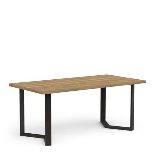Demeyere - Mesa de Comedor Industrial para 12/14 Personas Fabricada en Madera