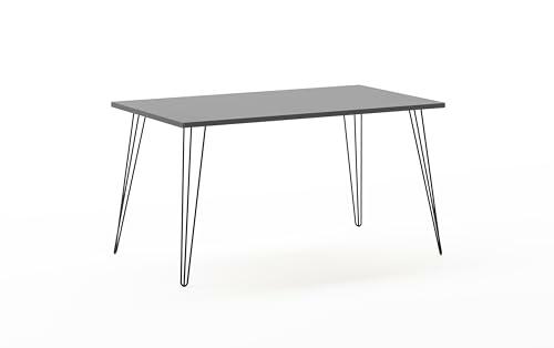 Schildmeyer Fynn - Mesa de Comedor (Madera, 120 cm), Color Gris