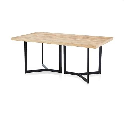 duehome | Jokul, Mesa de Comedor Fija, Mesa Cocina
