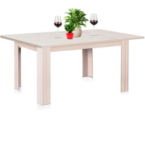 Shally Dogan Olmo - Mesa Extensible para Comedor, de 110 x 70 cm a 150 x 70 cm