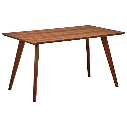 Marca Amazon - Rivet - Mesa de comedor minimalista estilo Mid-century