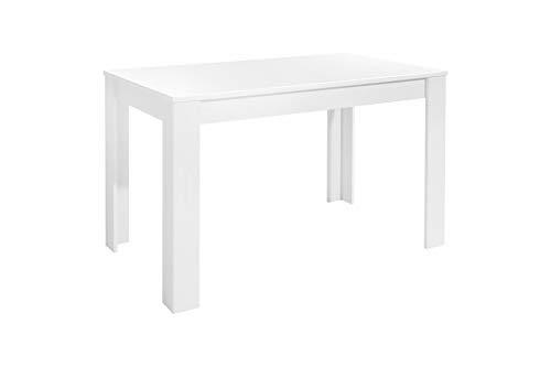 CAVADORE Nick Mesa, Madera, Blanco, 120 x 80 cm