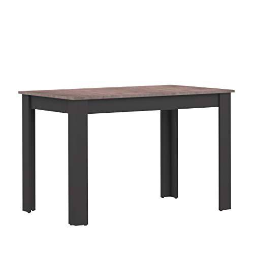 Marca Amazon - Amazon Basics - Mesa de comedor, 110 x 70 x 73.4 cm (largo x ancho x alto)