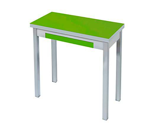 ASTIMESA Mesa de Cocina Tipo Libro Verde 40X80cm